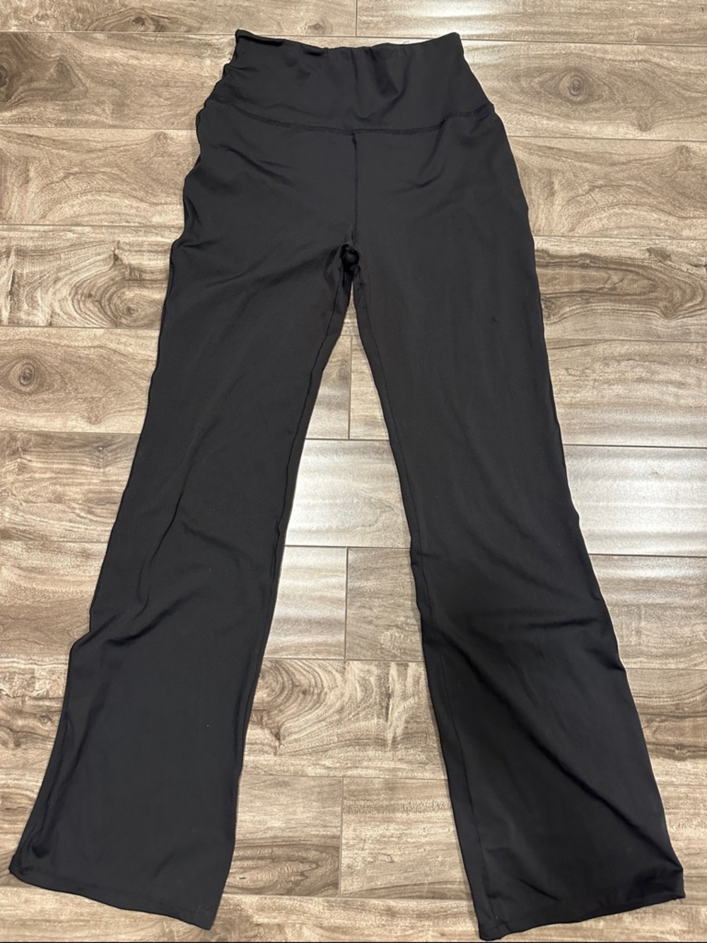 Bluenotes Black Flared High-Rise Pants